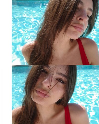 Emily Ratajkowski turns heads in stylish look