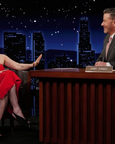 Erin Moriarty At Jimmy Kimmel Live! Red Carpet Look 2023 2