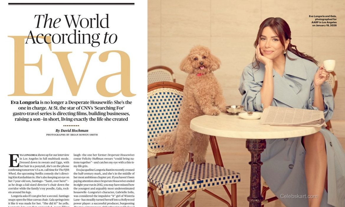 Eva Longoria for AARP Magazine, April May 2026 2