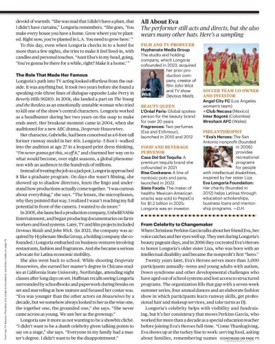 Eva Longoria turns heads in magazine look