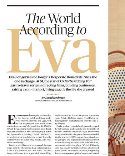 Eva Longoria looks stunning in magazine look