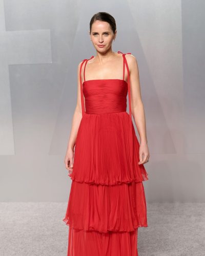 Felicity Jones at Vanity Fair Oscar Party, 2026
