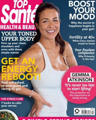 Gemma Atkinson's Latest Looks Featured In Top Sante Magazine, April 2026