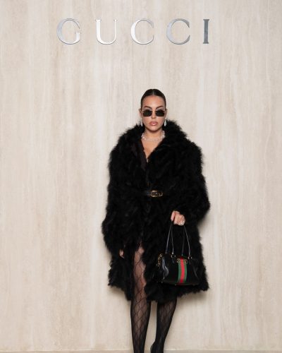 Georgina Rodriguez Stuns At Milan Fashion Week Gucci Show, March 2026