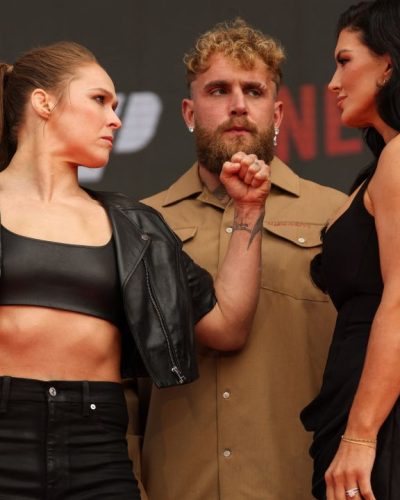 Gina Carano Ronda Rousey Press Conference 2023, March 2026