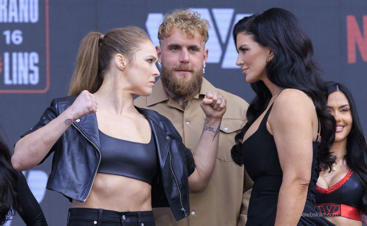 Gina Carano Ronda Rousey Press Conference 2023, March 2026 6