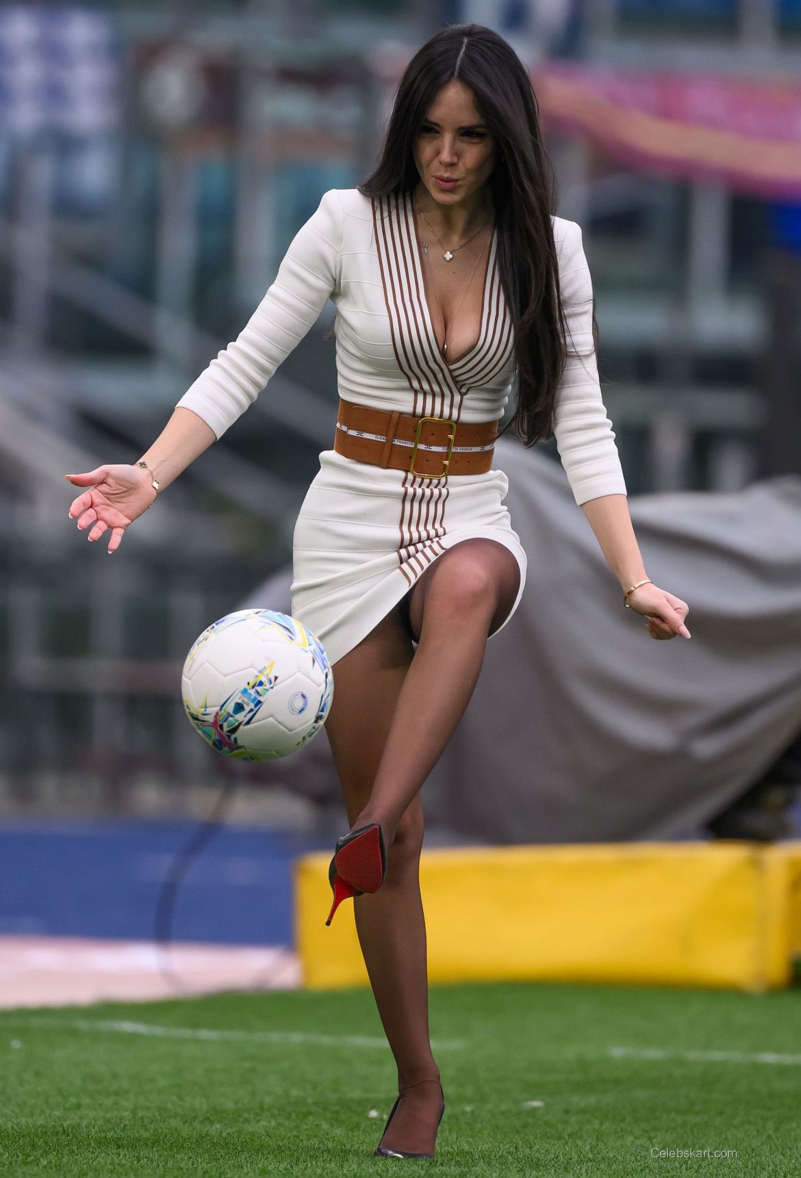 Giusy Meloni At As Roma Vs Us Lecce Match 2023 1