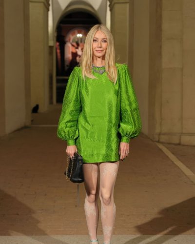 Gwyneth Paltrow Shines At Valentino Show In Milan, March 2026