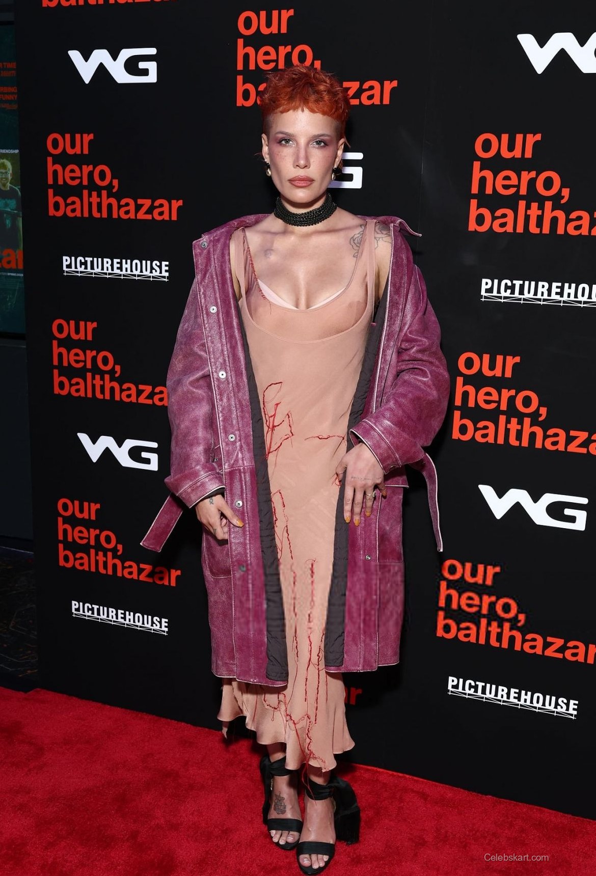 Halsey At Our Hero Premiere 2023 6