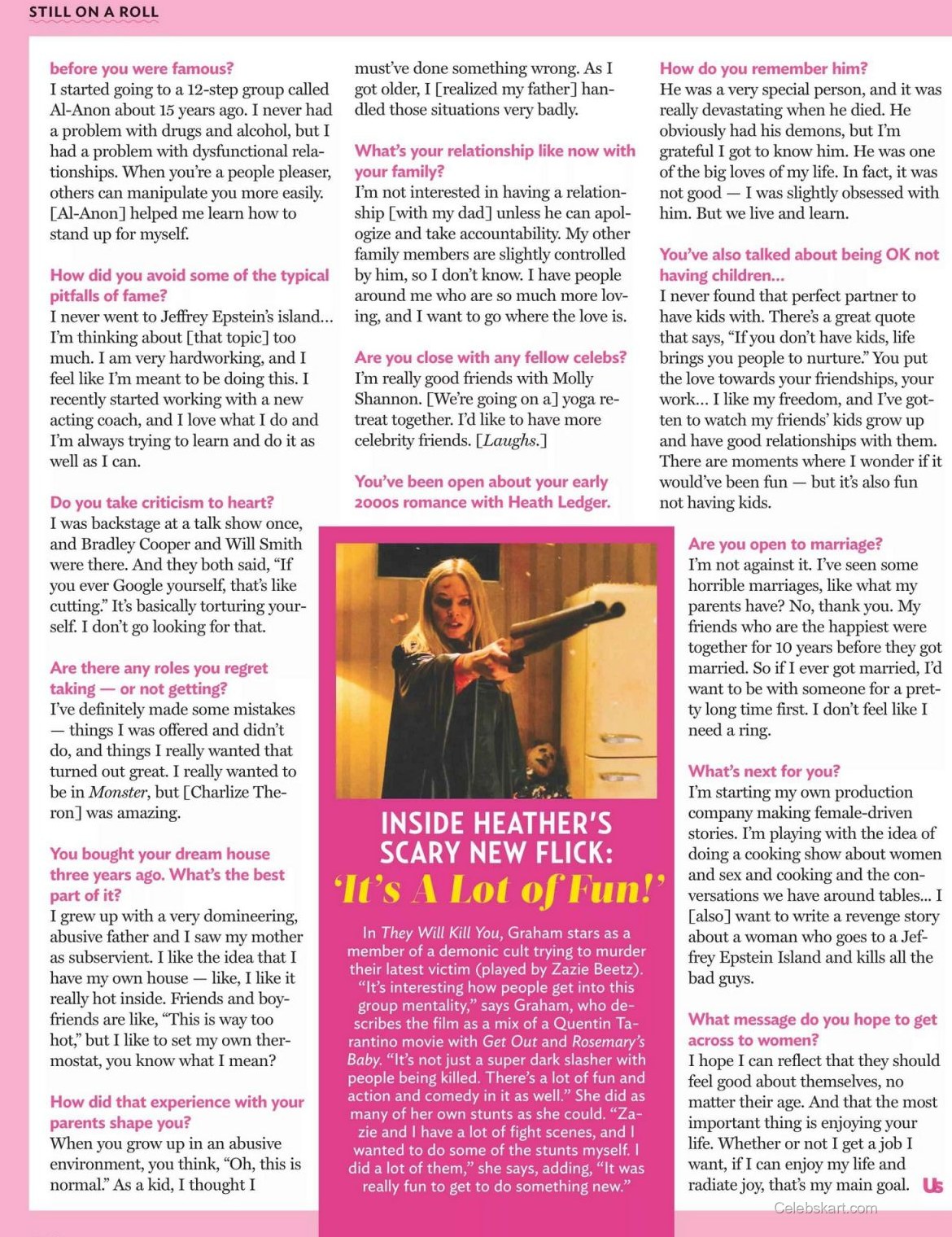 Heather Graham At Oscars Party 2026 4