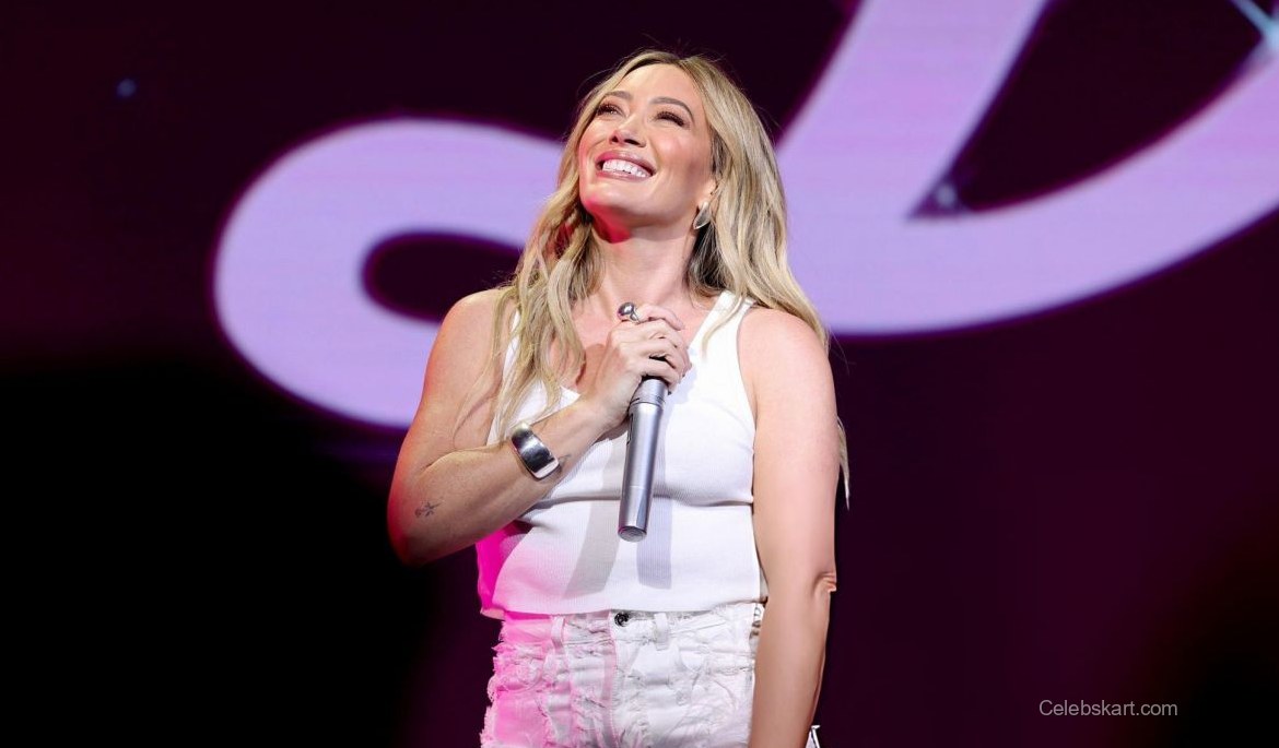 Hilary Duff Shines At Audacy