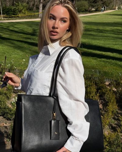 Ilona Arsentieva showcases stylish look