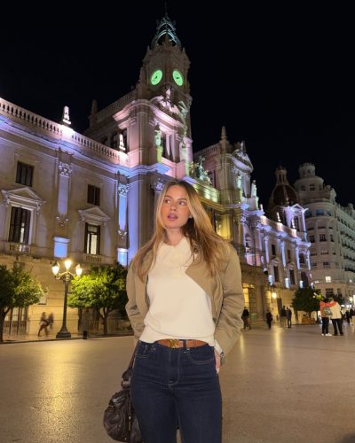 Ilona Arsentieva turns heads in stylish look