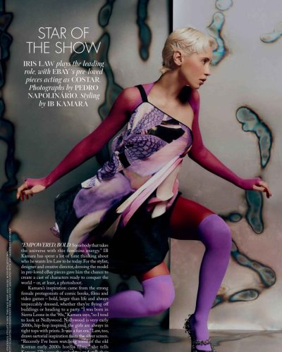 Iris Law Dazzles In British Vogue Shoot, April 2026 3