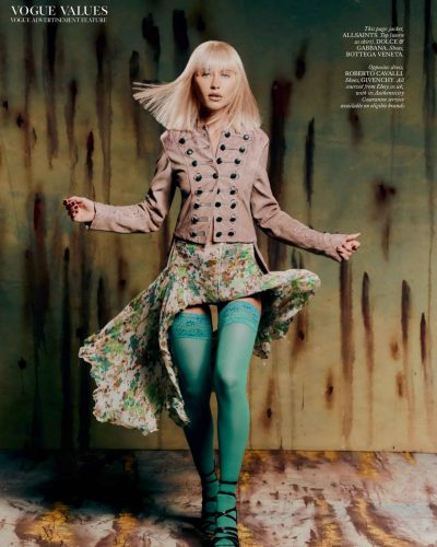 Iris Law Dazzles In British Vogue Shoot, April 2026 4