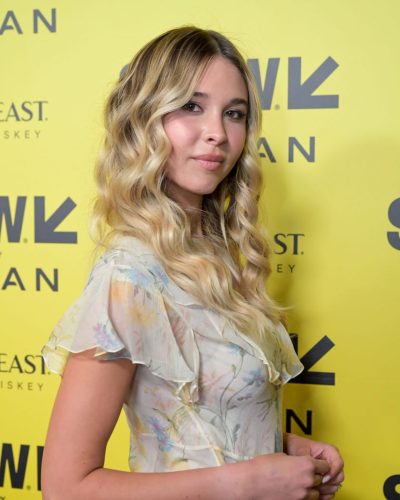 Isabel May turns heads in stylish look