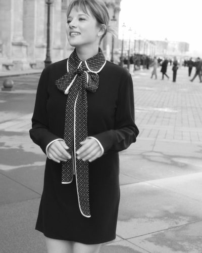 Jella Haase spotted in stylish look during appearance