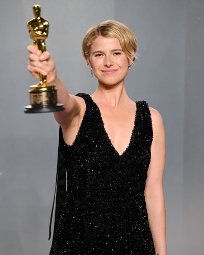 Jessie Buckley spotted in stylish look during appearance