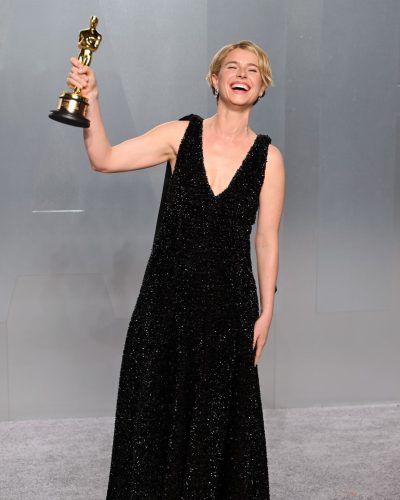 Jessie Buckley wearing stylish look at appearance 2026