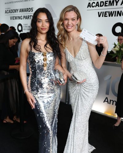 Josephine Skriver stuns in stylish look at appearance 2026