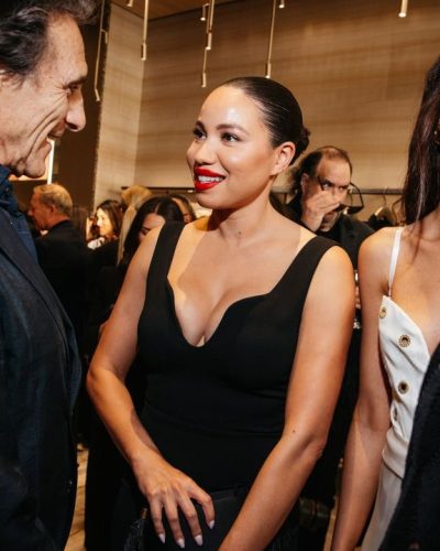 Jurnee Smollett showcases stylish look