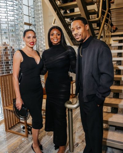 Jurnee Smollett wearing stylish look at appearance 2026