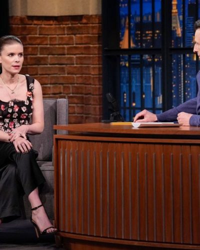 Kate Mara on Late Night with Seth Meyers, 2026