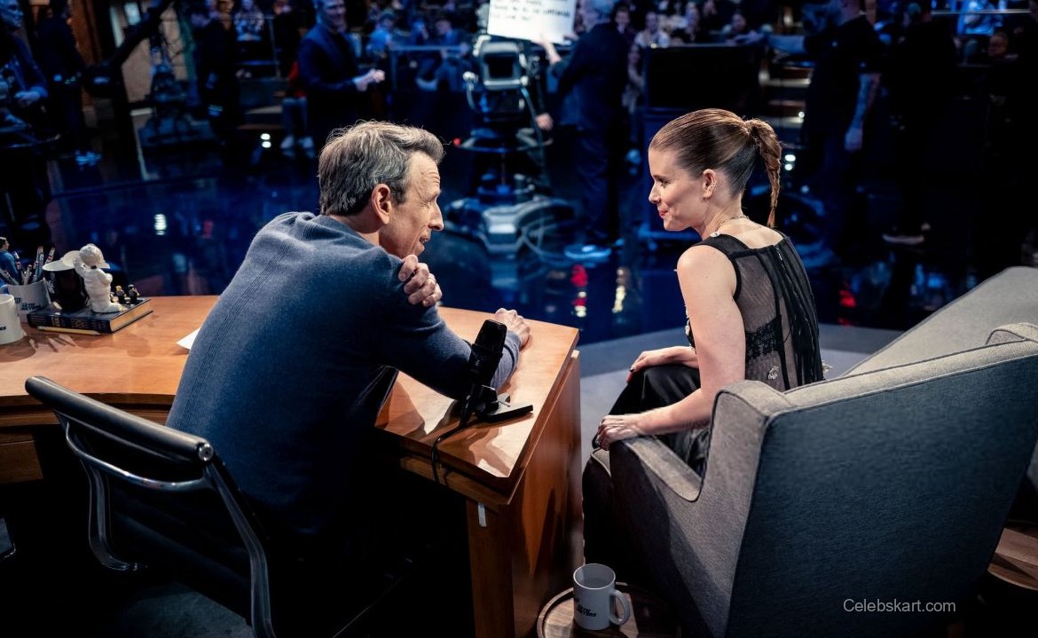 Kate Mara on Late Night with Seth Meyers, 2026 4