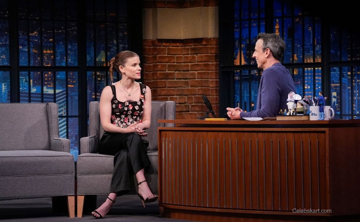 Kate Mara on Late Night with Seth Meyers, 2026 5