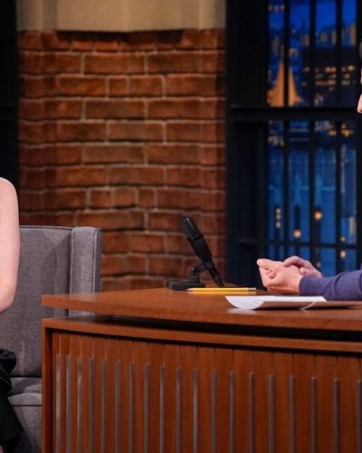 Kate Mara Shines At Late Night With Seth Meyers 2023 4