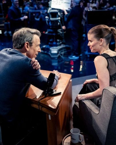 Kate Mara Shines At Late Night With Seth Meyers 2023 7