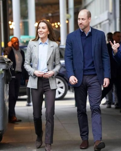 Kate Middleton in comfortable attire blending style and relaxation