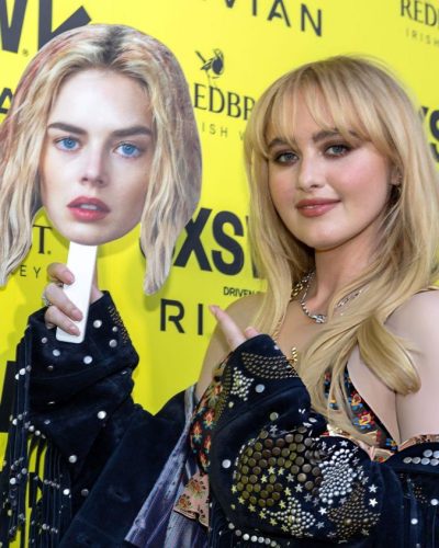 Kathryn Newton comfortable chunky sandals for festival style.