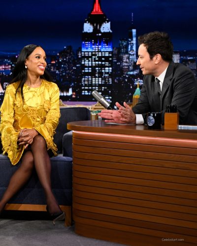 Kerry Washington looks stunning in stylish look