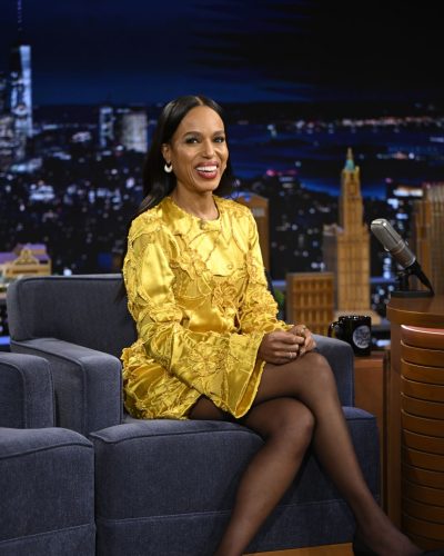 Kerry Washington wearing stylish look at appearance 2026