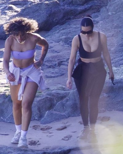 Kim Kardashian Beach Workout Malibu Look, 2026 5