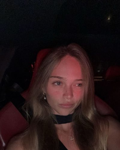 Kyla Dodds vibrant floor-length gown in bold colors