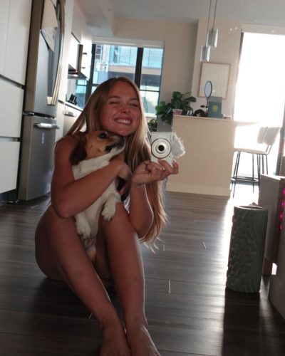 Kyla Dodds Instagram Moments With Her Adorable Pup, September 2023