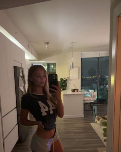 Kyla Dodds spotted in stylish look during Instagram post