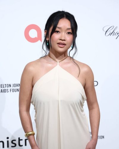 Lana Condor looks stunning in stylish look
