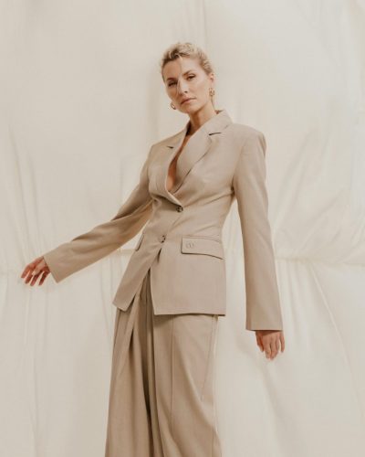 Lena Gercke spotted in stylish look during Instagram post