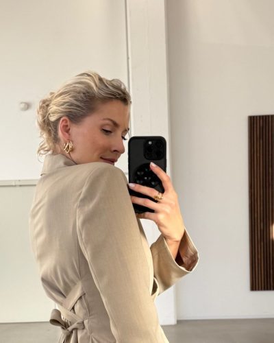 Lena Gercke wearing stylish look at Instagram post 2026