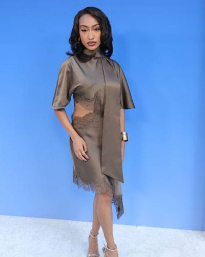 Lexi Underwood looks stunning in stylish look