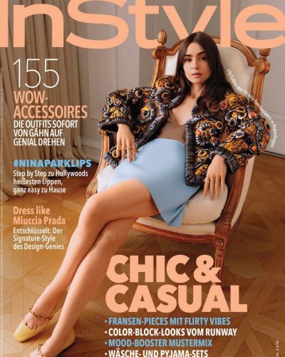 Lily Collins for InStyle Deutsch, April 2026