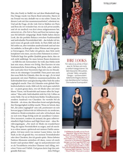 Lily Collins turns heads in stylish look