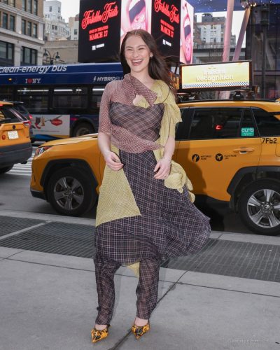 Lola Tung Steps Out For Forbidden Fruits Nyc Premiere 2023