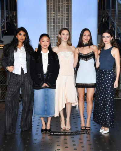 Maddie Ziegler Visits Empire State Building With Cast 2023 3
