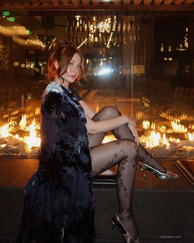 Madeline Ford – Black Dress At Red Carpet Event 2023 9