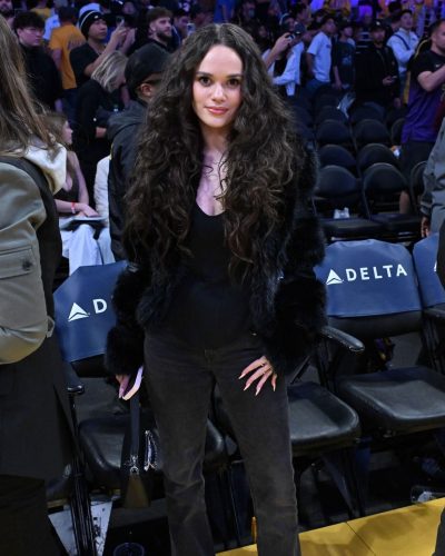 Madison Pettis at Lakers Bulls NBA Game, 2026 3