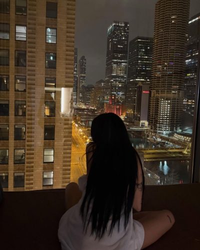 Maggie Lindemann wearing stylish look at Instagram post 2026